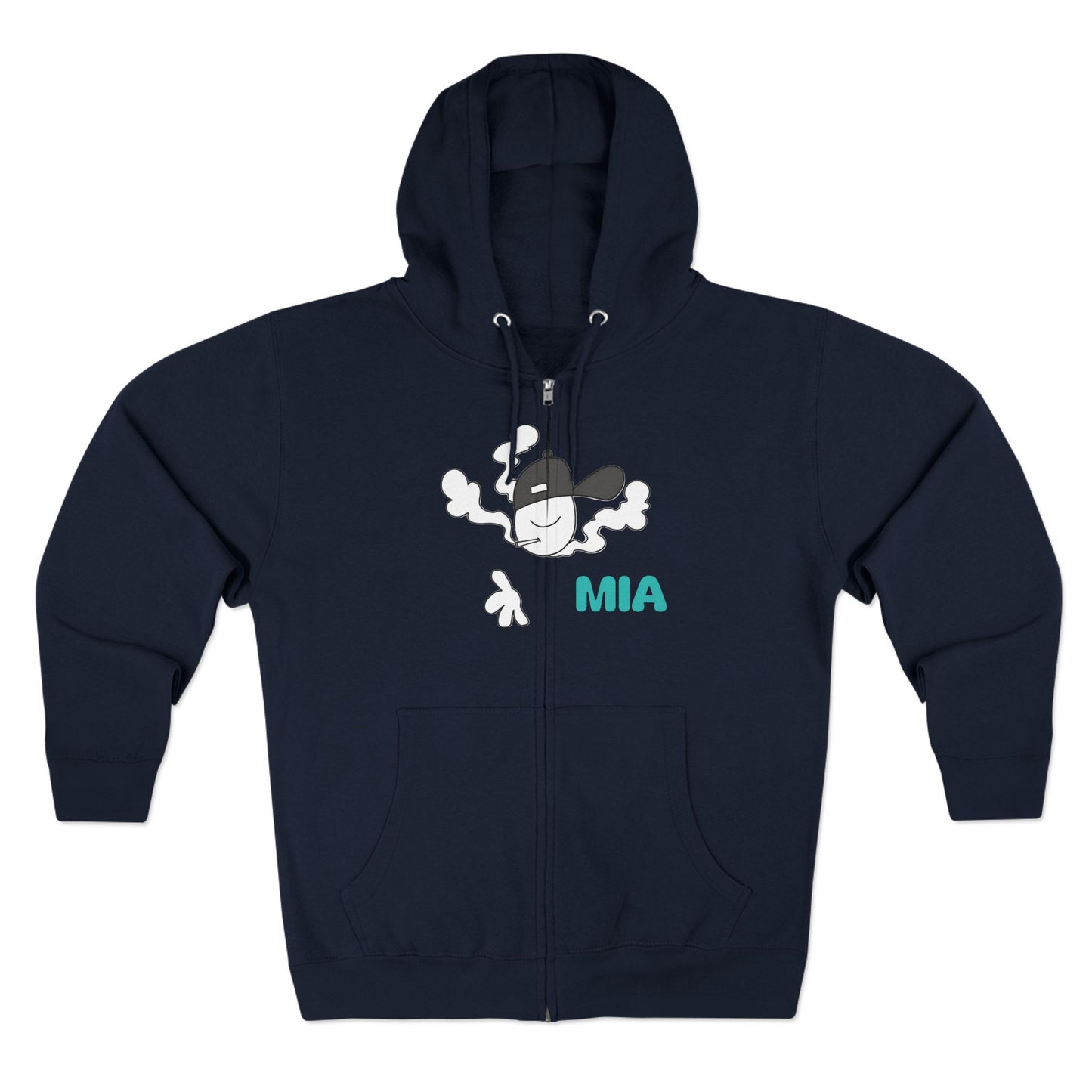 Miami Smoke Zip Hoodie