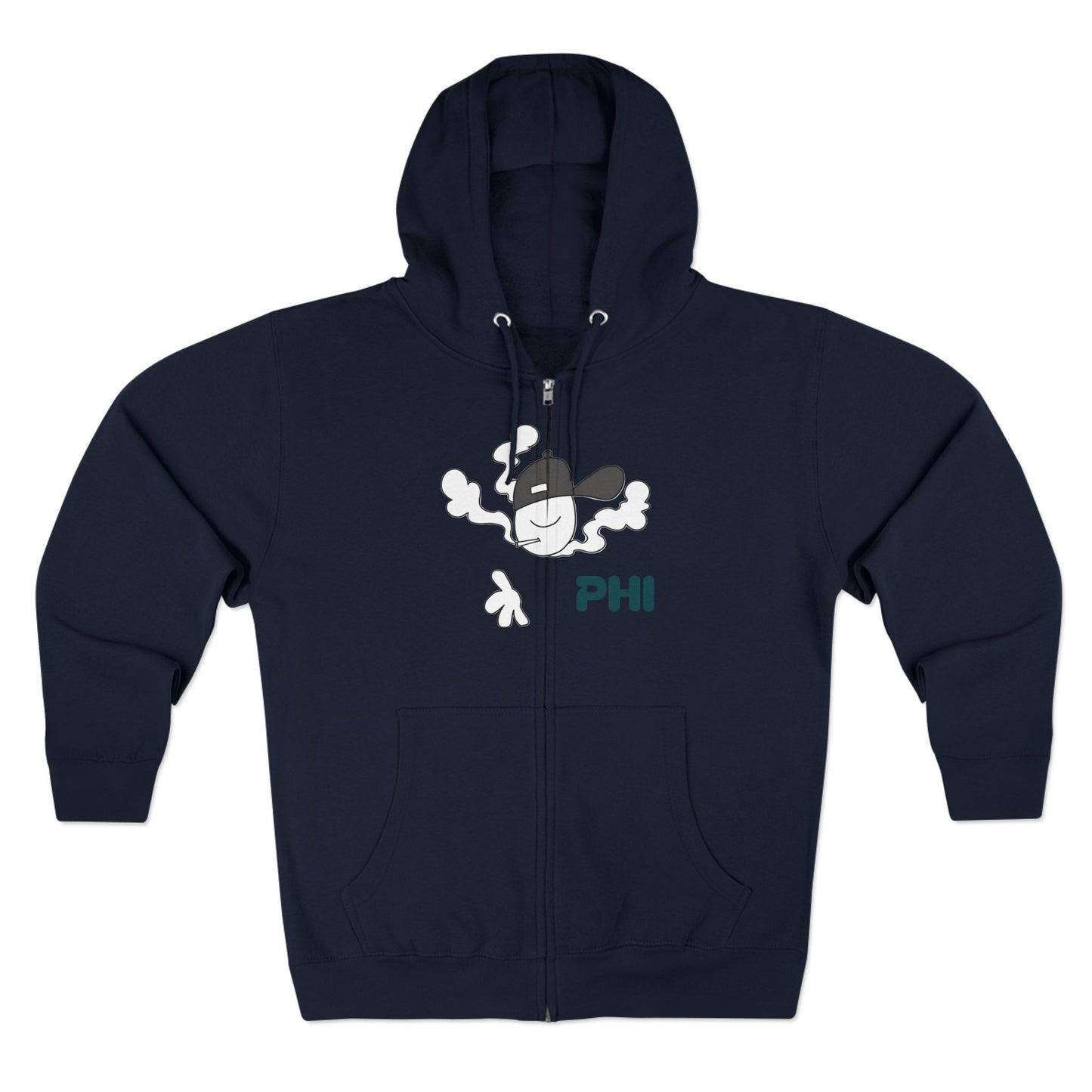 Philly Smoke Zip Hoodie
