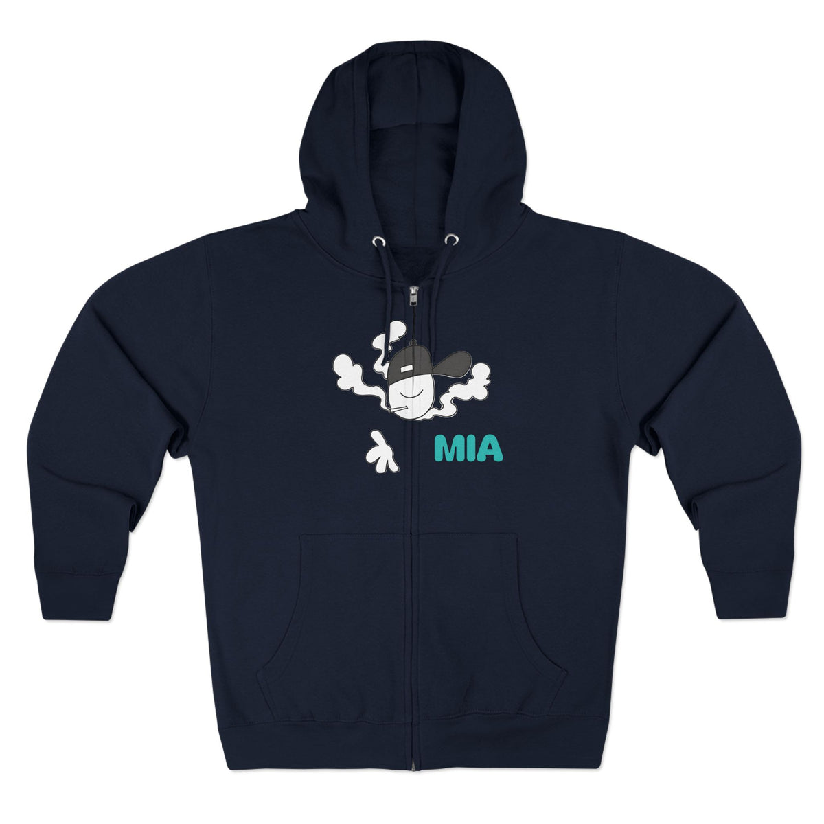Miami Smokes Zip Hoodie