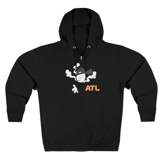 Atlanta Smoke Zip Hoodie