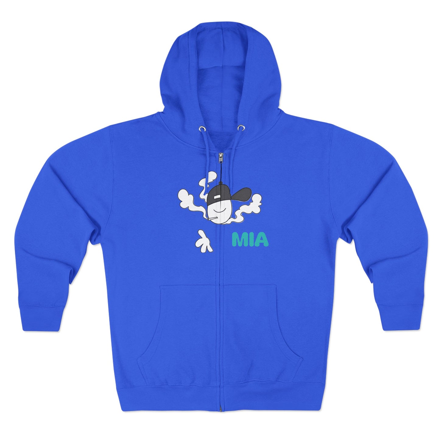 Miami Smoke Zip Hoodie
