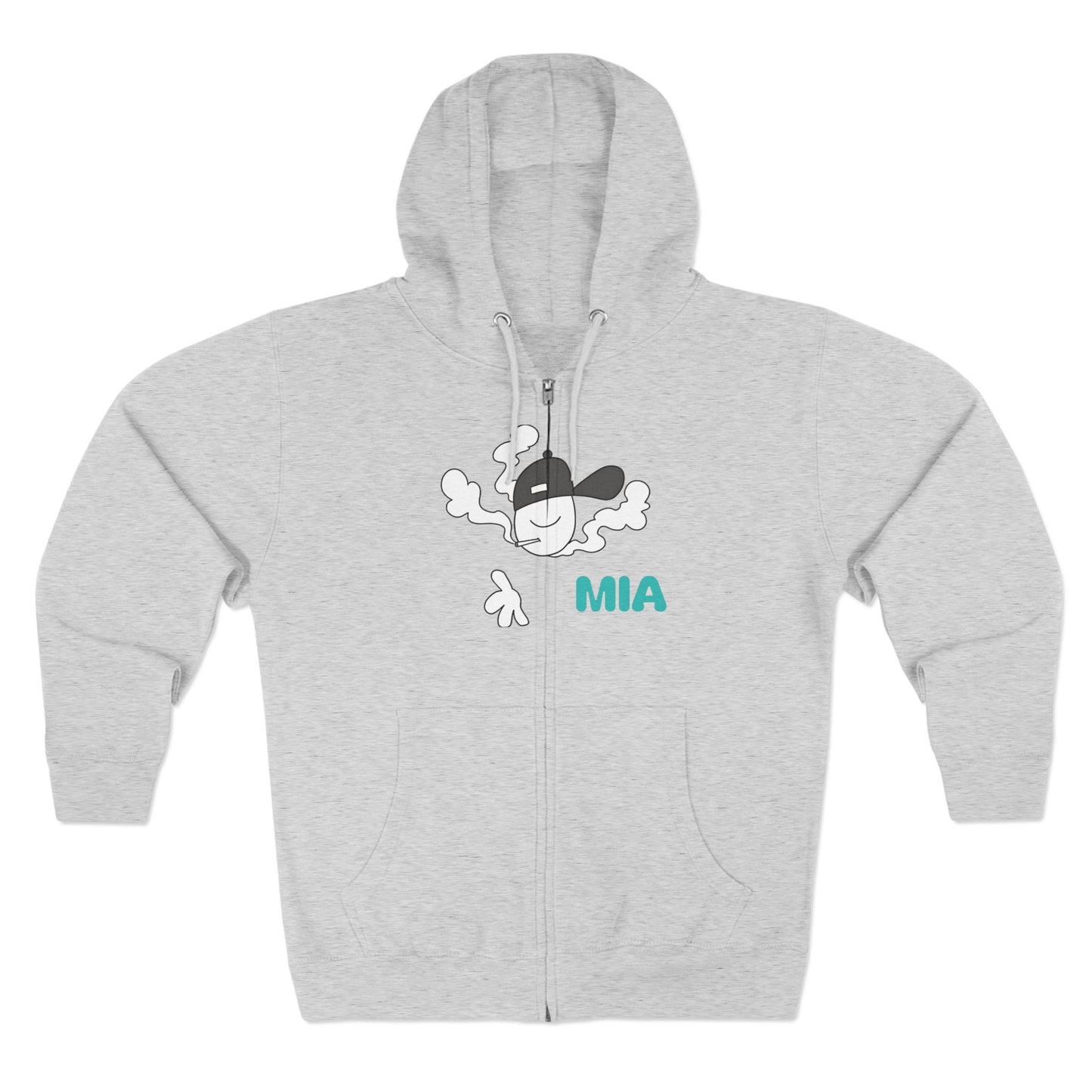 Miami Smoke Zip Hoodie