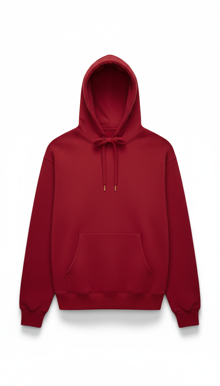 Metro Red Heavyweight Hoodie