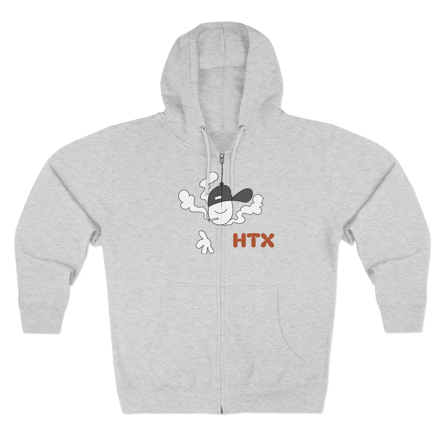 Houston Smoke Zip Hoodie