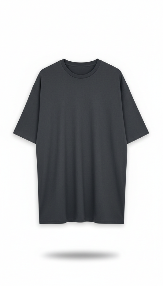 Deep Asphalt Oversized Tee